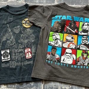 Two Star Wars Shirts, size 4
